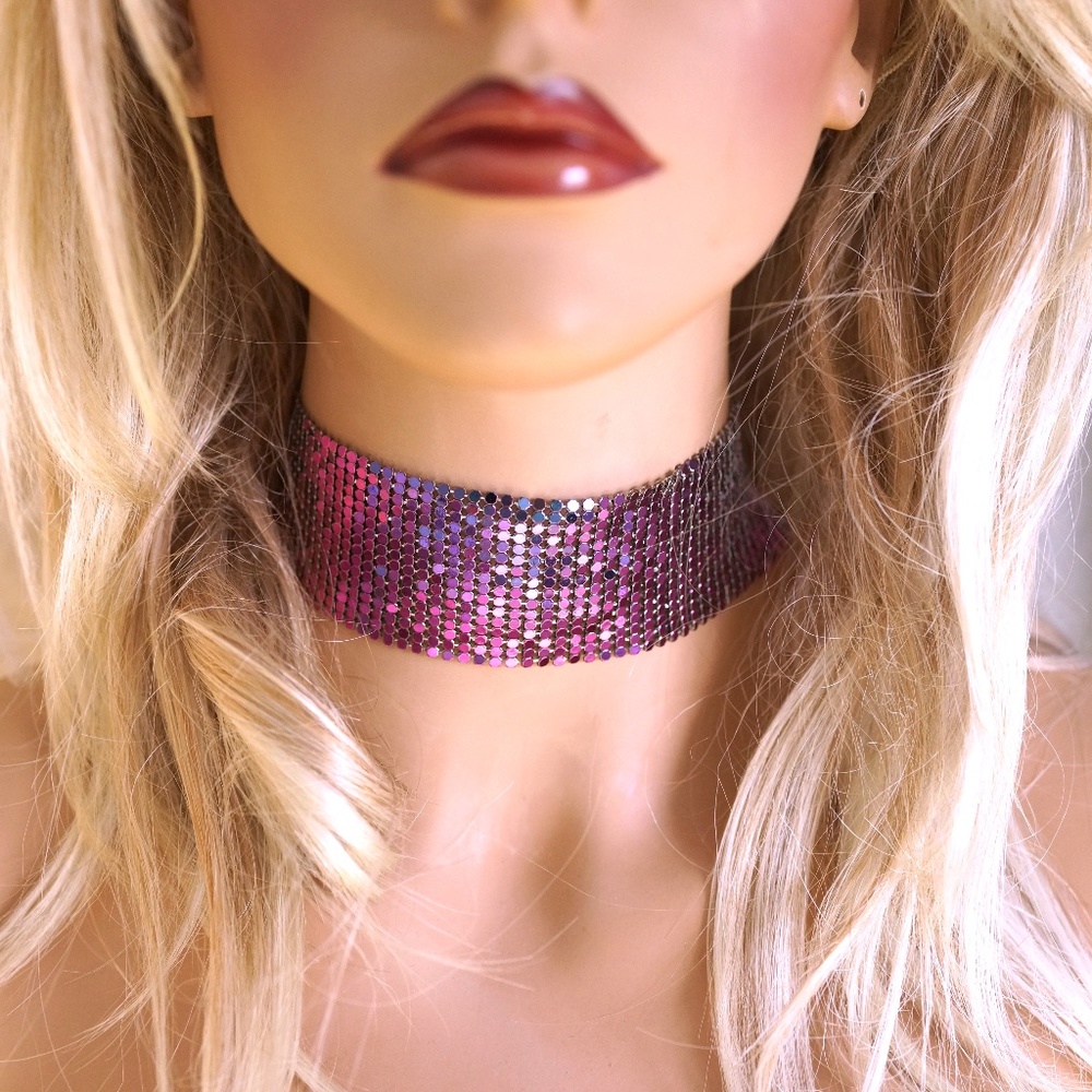 Mesh Choker Necklace